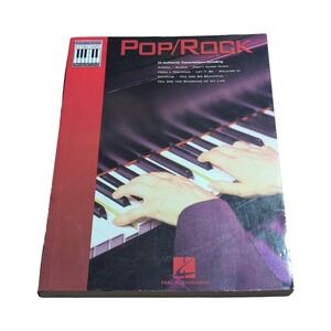 Hal Leonard Pop/Rock  note to note Keyboard Transcriptions